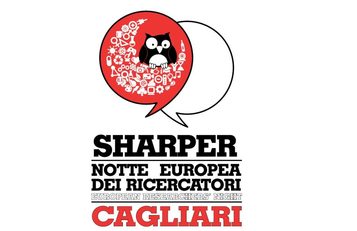 Una beneaugurante civetta nel logo/bran di Sharper Cagliari 2020