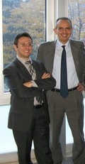 Da sinistra, Gian Luca iMarcialis e Fabio Roli