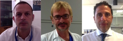 Marcello Campagna, Luchino Chessa e Andrea Perra, i docenti di UniCa che collaborano al progetto