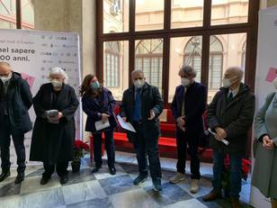 L'intervento del Direttore Generale durante l'incontro con i giornalisti