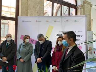 Antonello Sanna, Antonella Sanna, Carlo Atzeni, Michela Deiana e Gianluca Palla