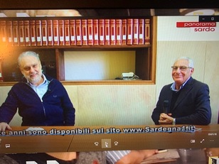 Pietro Ciarlo è stato intervistato da Valerio Vargiu per l'ultima puntata del 2020 di Panorama Sardo, il rotocalco di Sardegna Uno tv