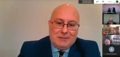 Riccardo Cicilloni alla conferenza stampa