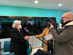 Eleonora Bullegas intervista Maria Del Zompo, Rettore di UniCa, per il TG di TCS