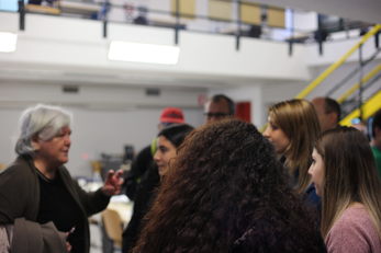 Il rettore Maria Del Zompo durante una recente manifestazione curata dal Dipartimento di fisica1.jpg