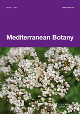 La copertina della rivista Mediterranean Botany
