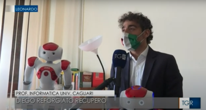 Servizio di Mauro Scanu andato in onda nel TG Leonardo del 1 marzo 2021 intervista con Diego Reforgiato Recupero e Nino Cauli