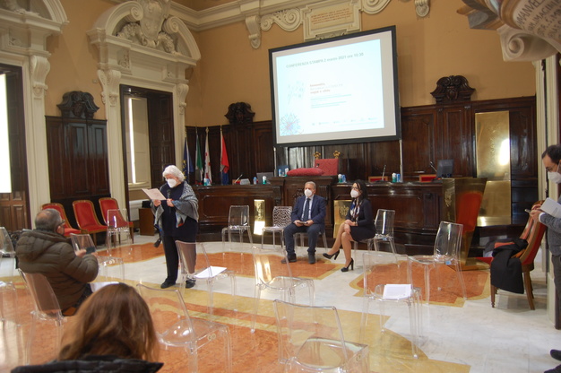 Un momento della conferenza stampa