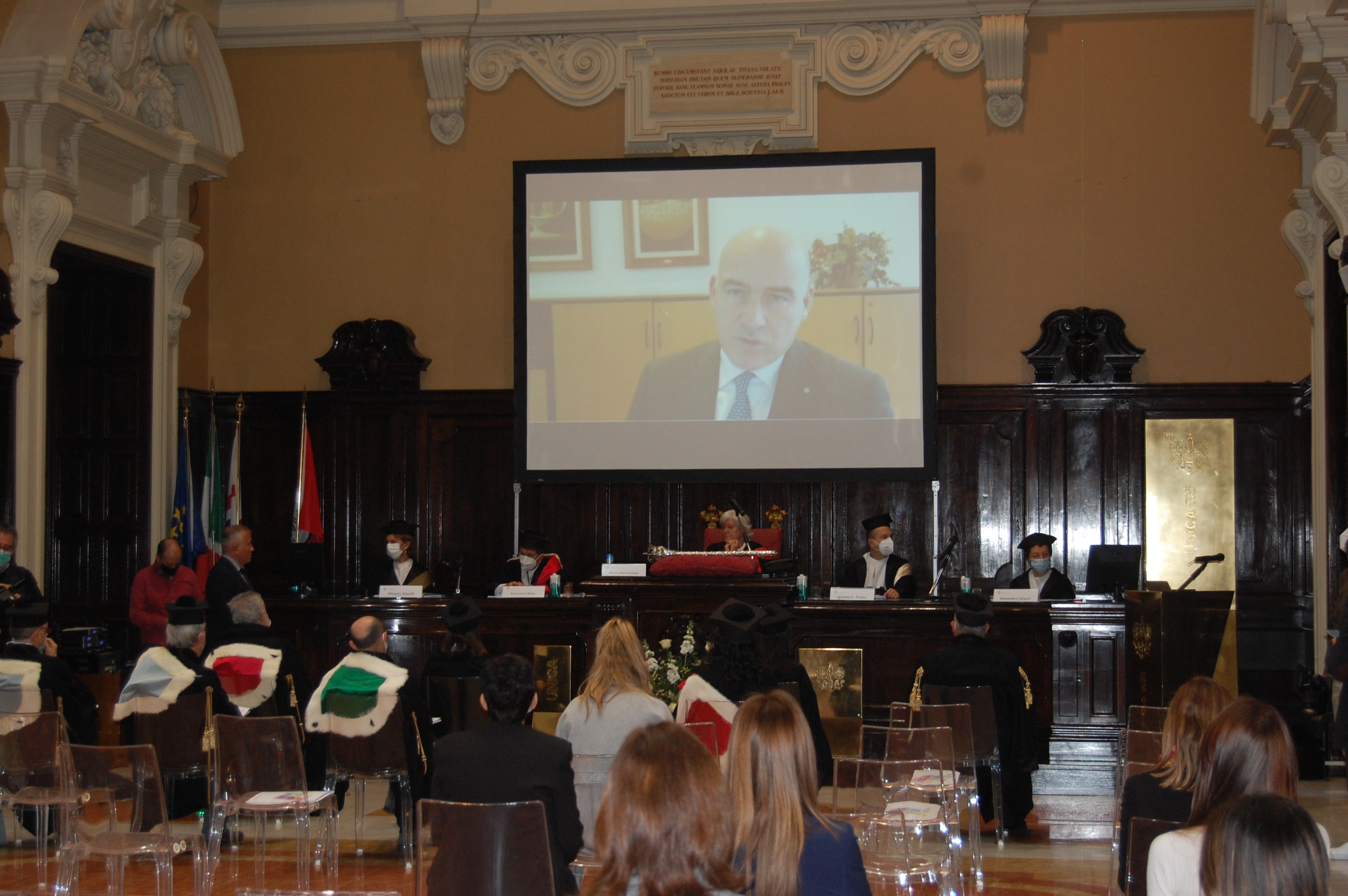 I saluti di Ferruccio Resta, Presidente della CRUI