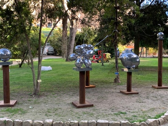 Le opere di Giuseppe Carta all'Orto Botanico