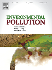 La copertina della rivista Enviromental Pollution