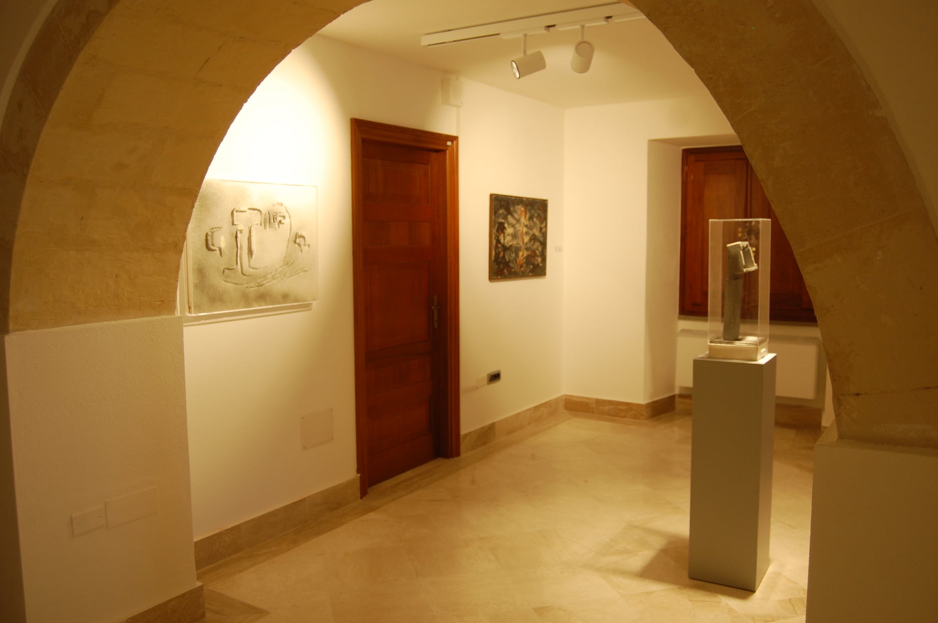 Alcune delle opere esposte al MUACC