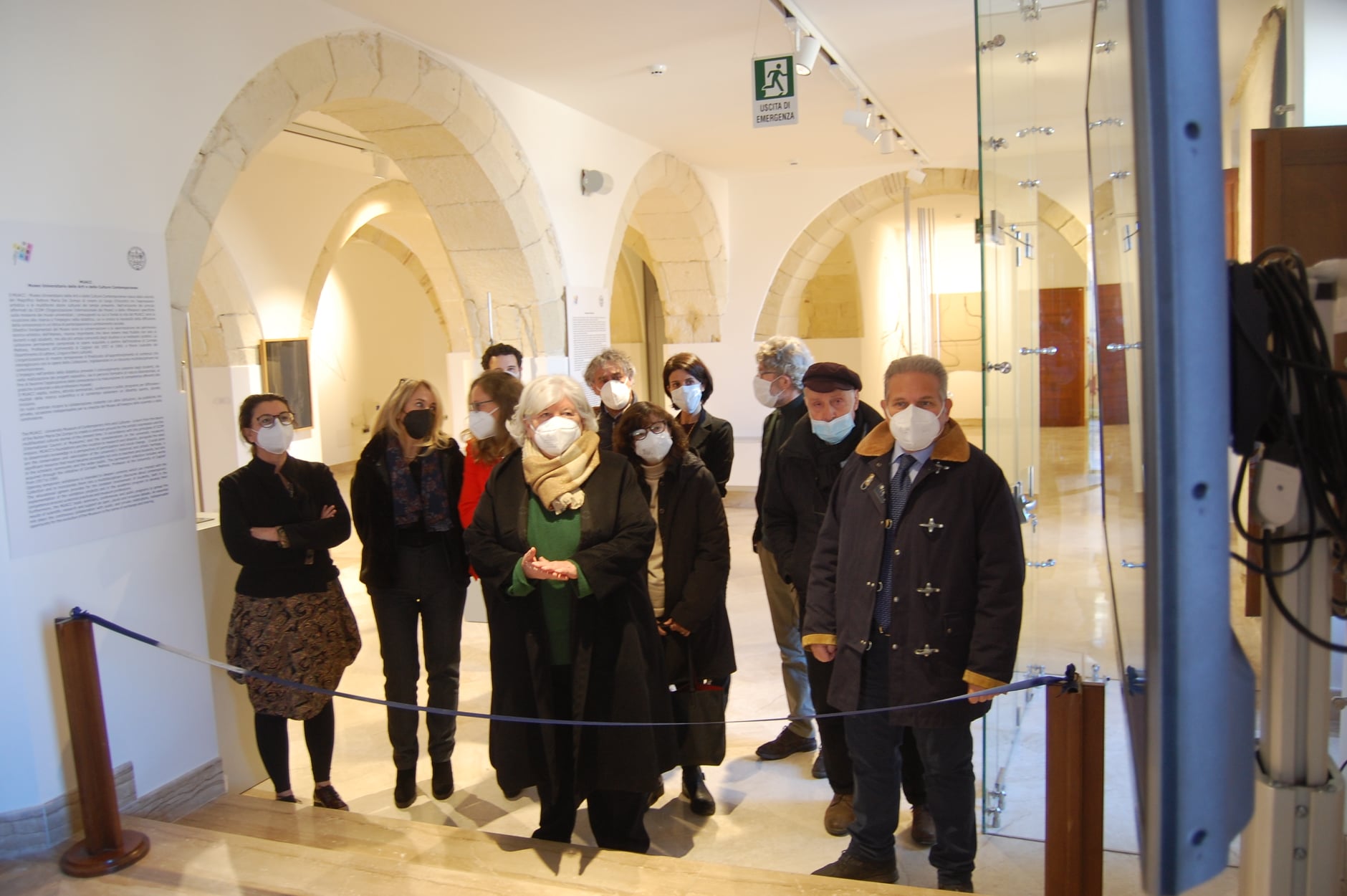 Un momento dell'inaugurazione