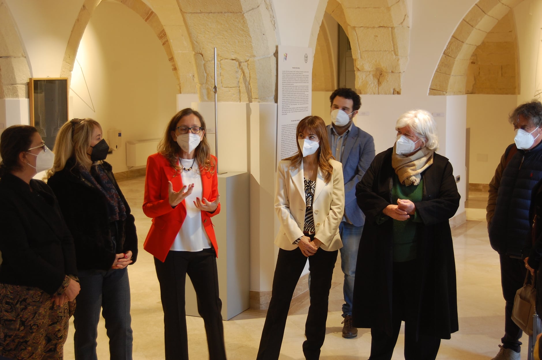 Pamela Ladogana illustra il progetto culturale, scientifico e didattico del MUACC