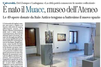 L'articolo di Caterina Pinna su L'Unione Sarda del 18 marzo 2021 a pagina 44