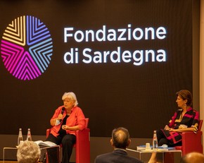 Cagliari. Da sinistra, Maria Del Zompo e Micaela Morelli a un recente evento sulla ricerca ospitato e supportato dalla Fondazione di Sardegna