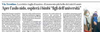 L'articolo di Michela Marrocu su L'Unione Sarda del 25 marzo 2021 a pagina 23