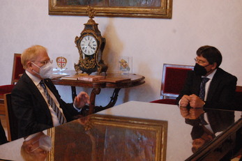 Un momento dell'incontro