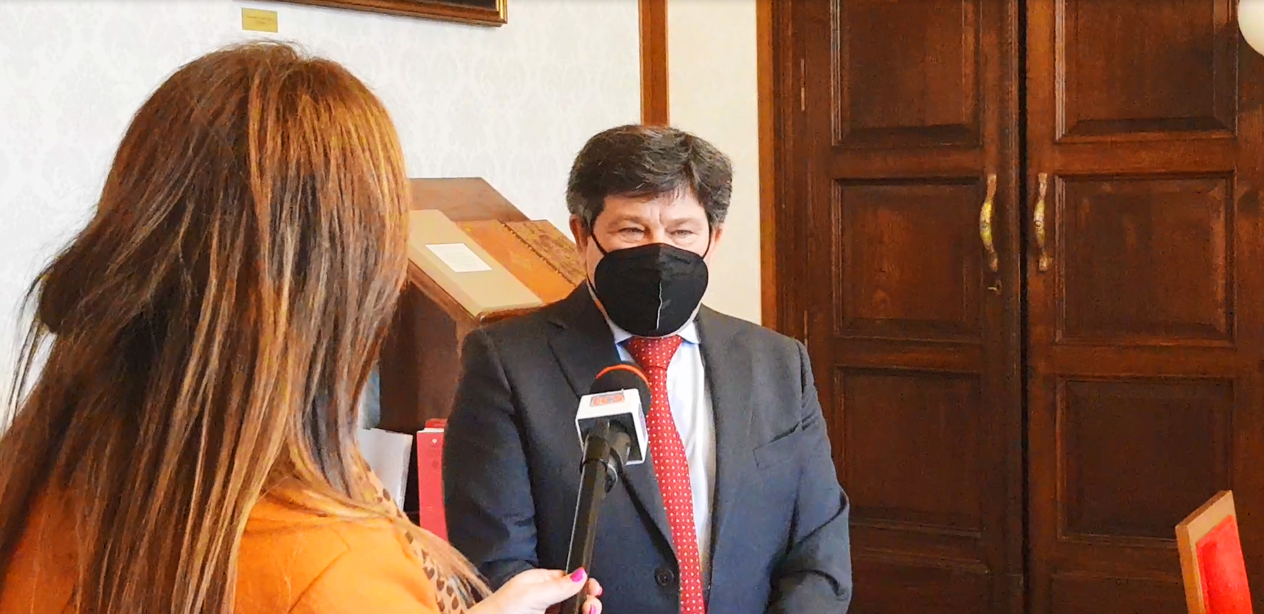 Il rettore intervistato da Valentina Orgiu per Tcs