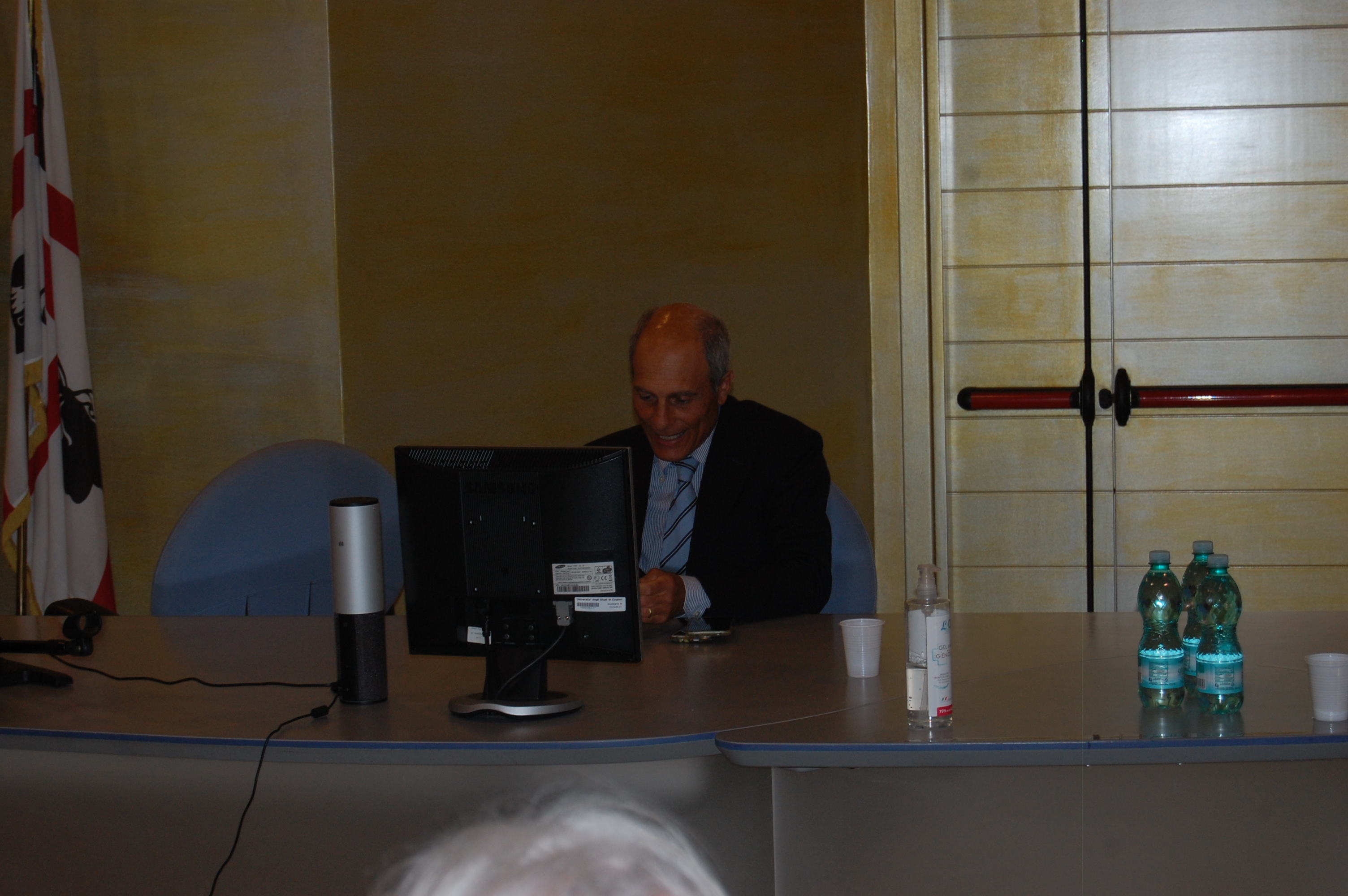 Giacomo Cao, direttore del Dipartimento di Ingegneria meccanica, chimica e dei materiali