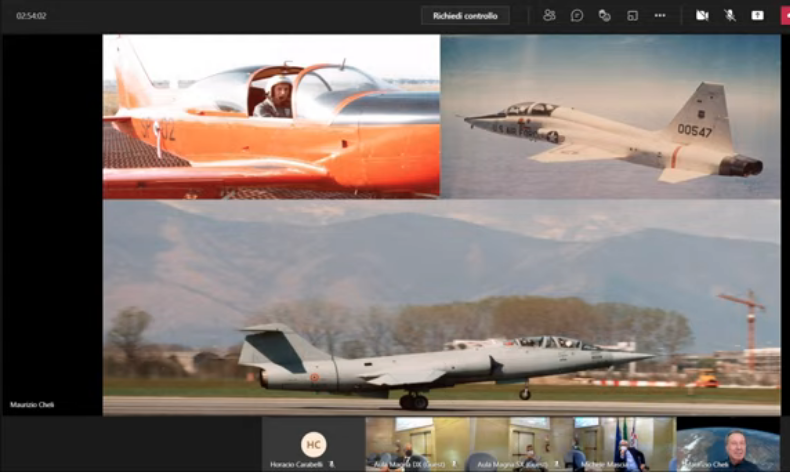 L'intervento dell'astronauta Maurizio Cheli