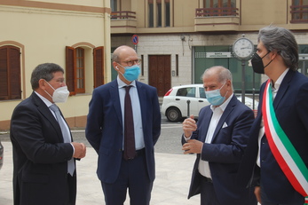 L'accoglienza al Comune di Monserrato
