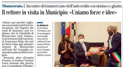 L'articolo su L'Unione Sarda del 25 maggio 2021 a pagina 24