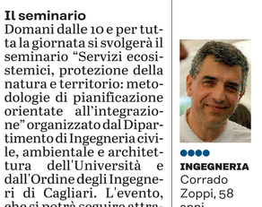 La notizia su L'Unione Sarda del 6 giugno 2021 a pagina 23