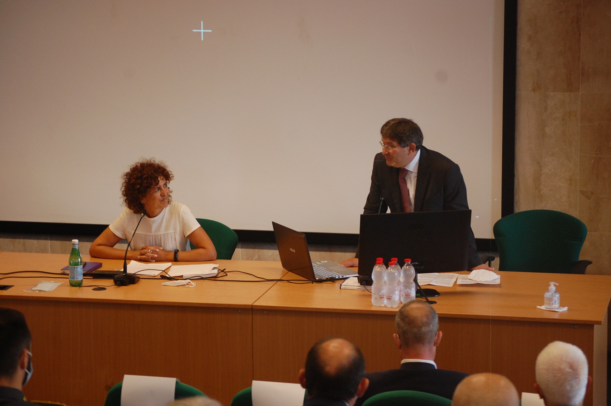 L'intervento del Rettore di UniCa Francesco Mola