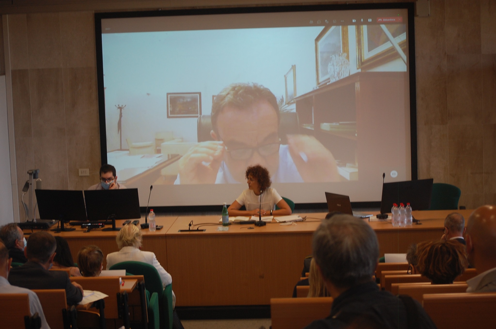 Il saluto del Rettore di Sassari Gavino Mariotti