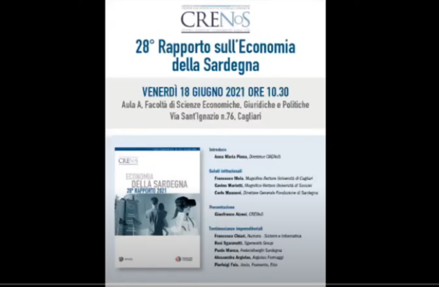Presentazione del 28° Rapporto CRENoS sull'Economia della Sardegna