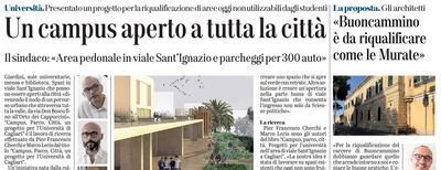 L'articolo su L'Unione Sarda del 19 ottobre 2021 a pagina 17