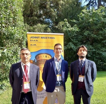 Brescia. Da sinistra, Antonio Capone, Lorenzo Leinardi e Giuseppe Marongiu
