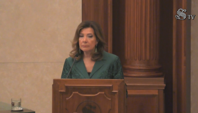 La Presidente del Senato Casellati &egrave; intervenuta in apertura dei lavori