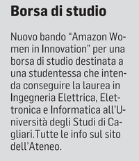 La notizia su L'Unione Sarda del 21 novembre 2021 a pagina 28