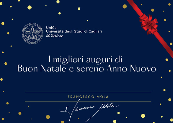 Gli auguri del professor Francesco Mola, rettore dell'ateneo di Cagliari