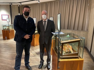 Cagliari. Da sinistra, Roberto Giacobbo e Francesco Loy