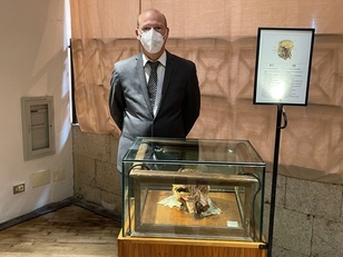 Francesco Loy, allievo del professor Riva conduce con perizia e rigore il Museo delle cere dell'ateneo