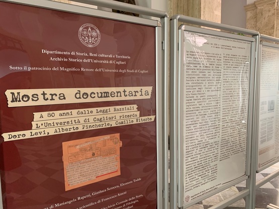 La mostra visitabile in Rettorato fino a fine mese