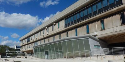 Cagliari. L'aula magna della facolt&agrave; di Ingegneria e architettura
