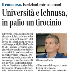 La notizia su L'Unione Sarda del 21 febbraio 2022 a pagina 13