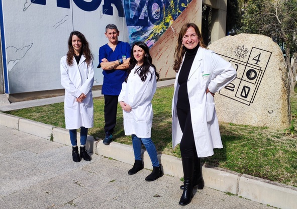 Da destra, Patrizia Zavattari, Eleonora Loi, Loredana Moi e Ana Florencia Vega Benedetti