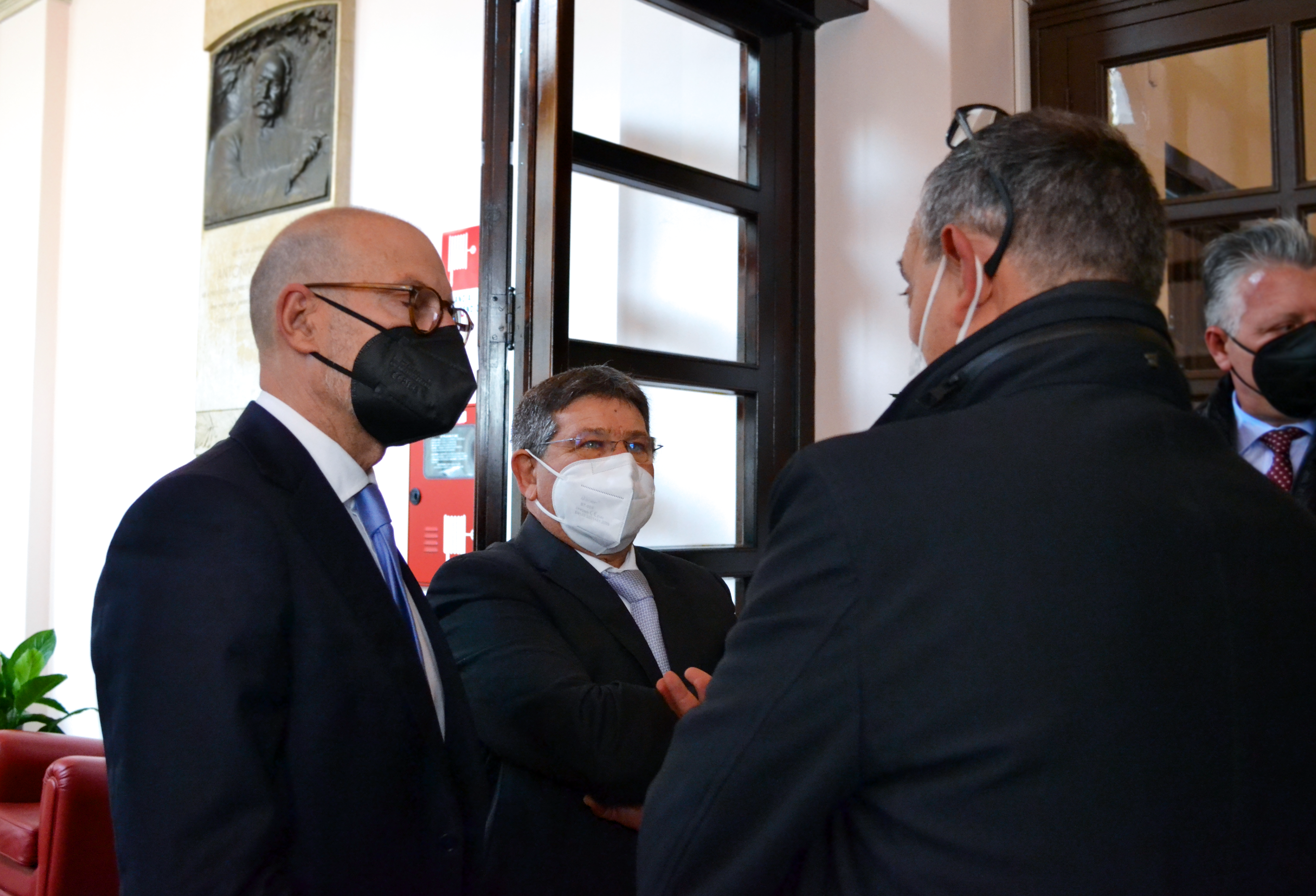 I saluti del Rettore al console onorario dell'Ucraina