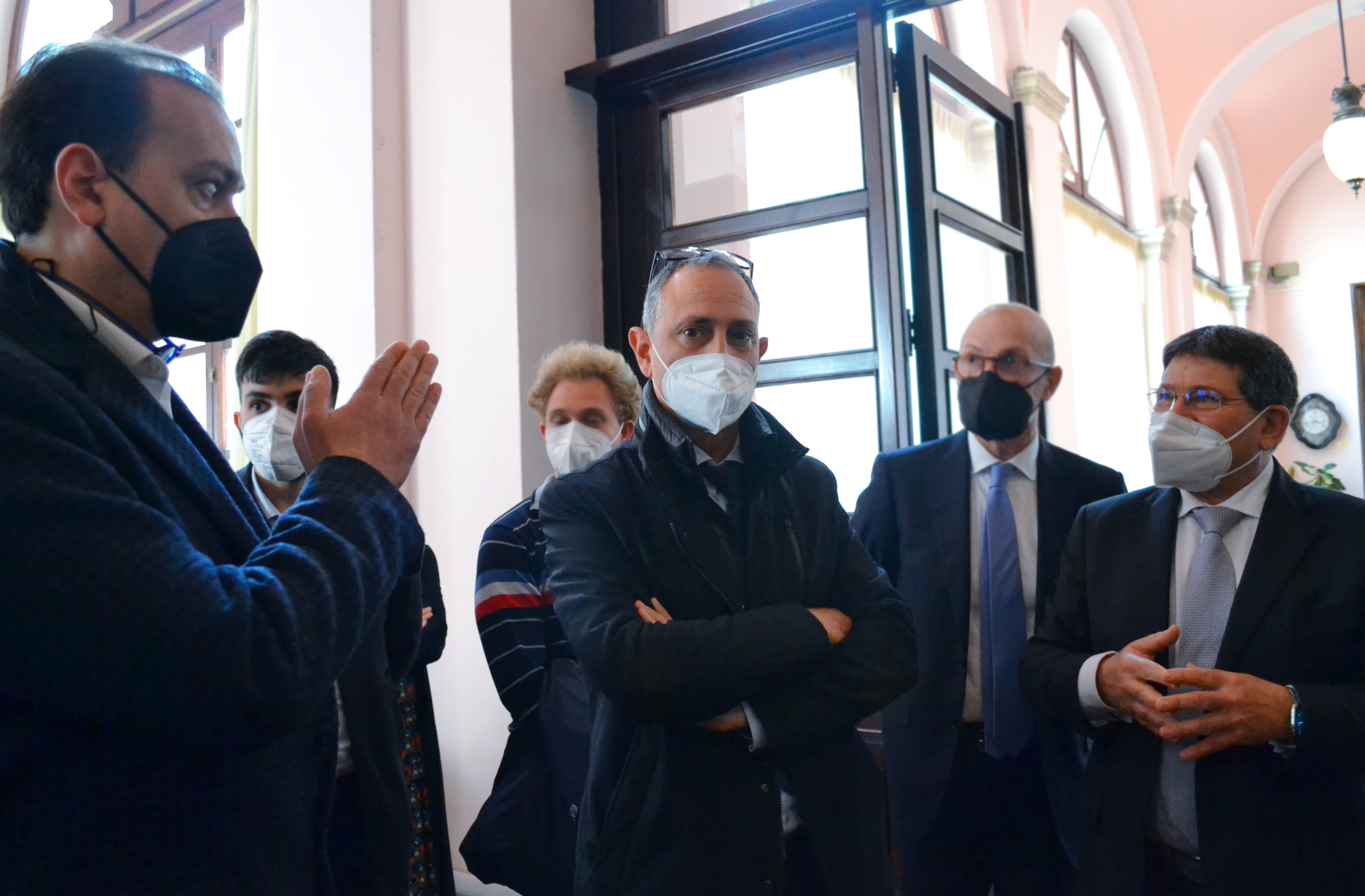 Saluti prima della conferenza