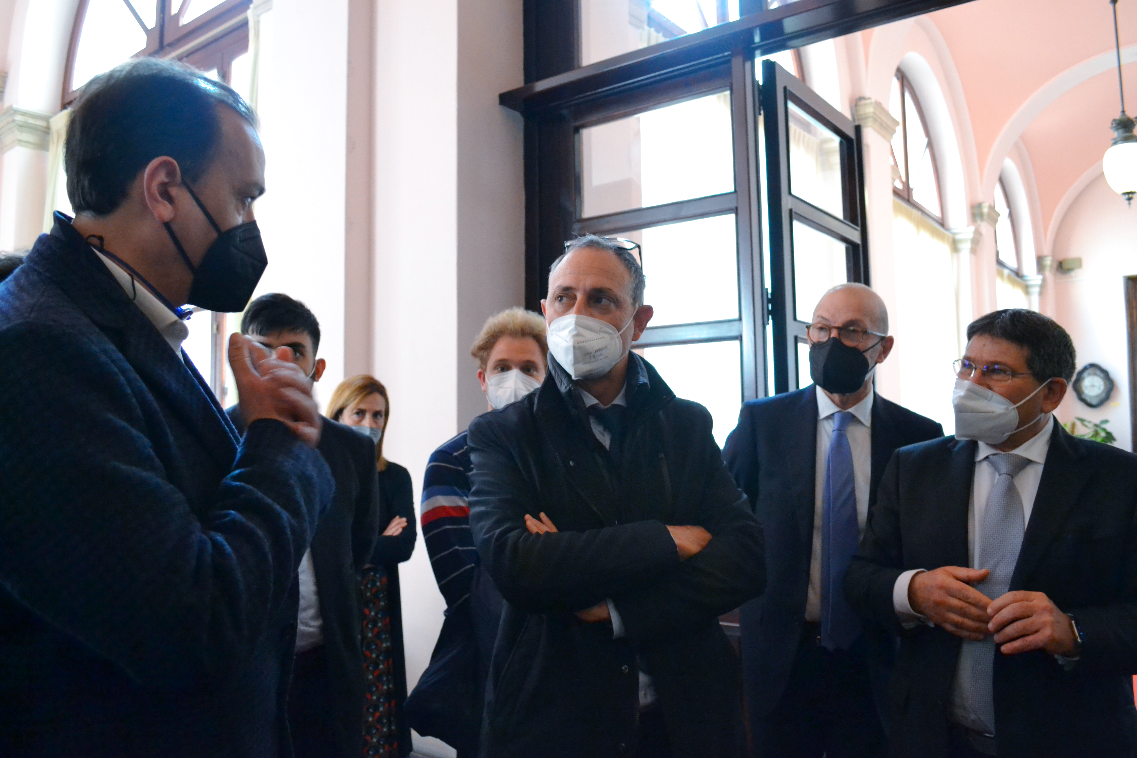 Colloqui prima della conferenza