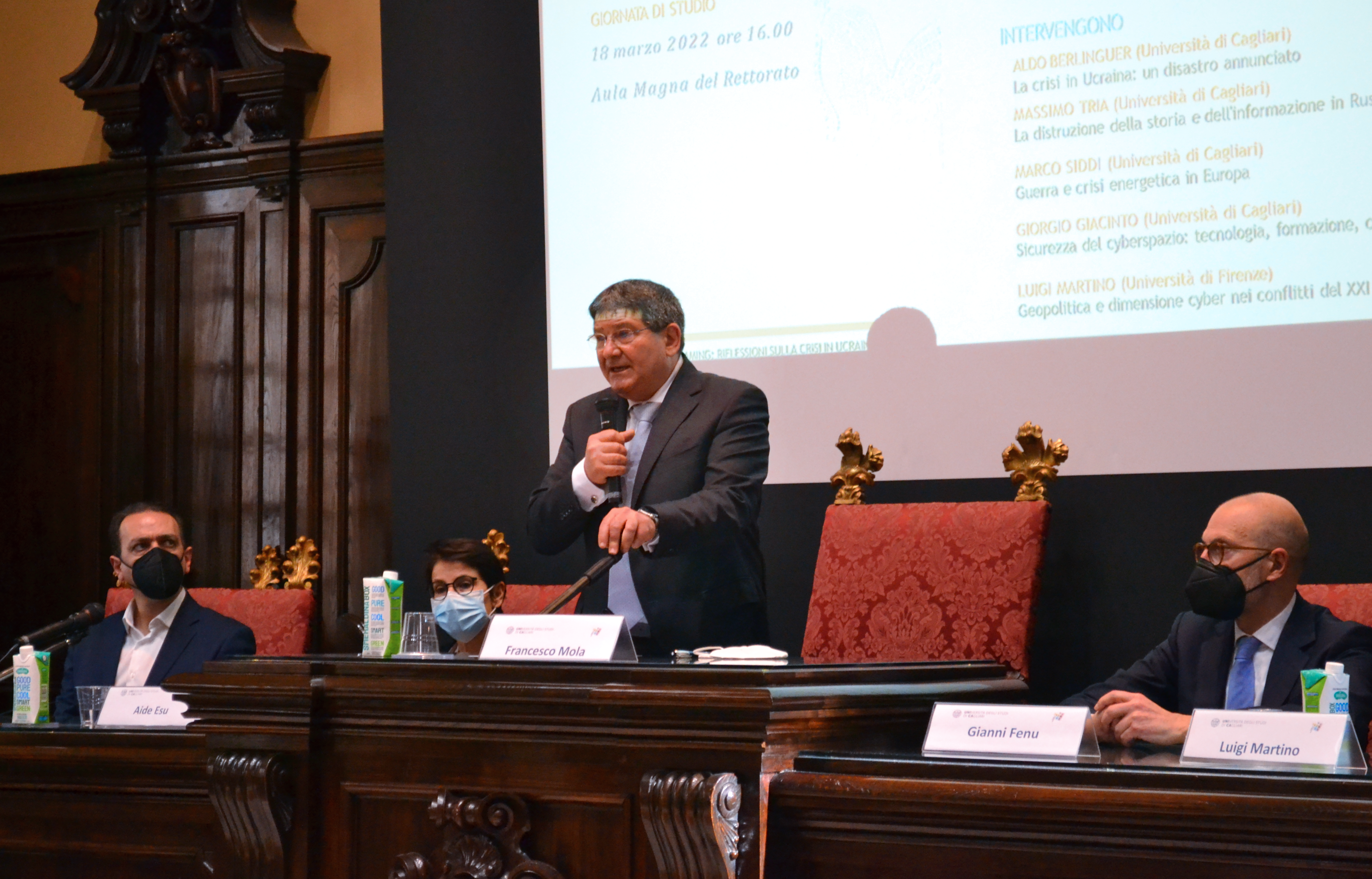 Intervento introduttivo del Rettore