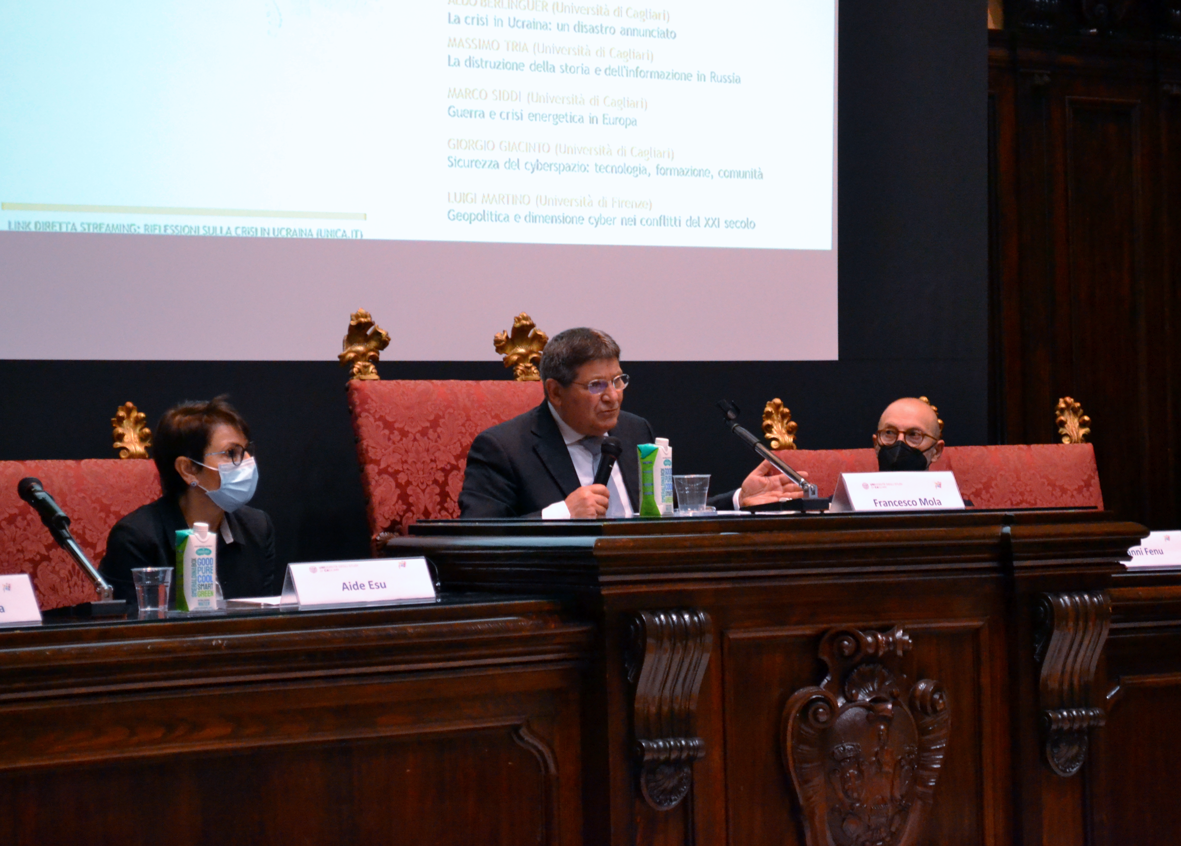 Intervento finale del Rettore