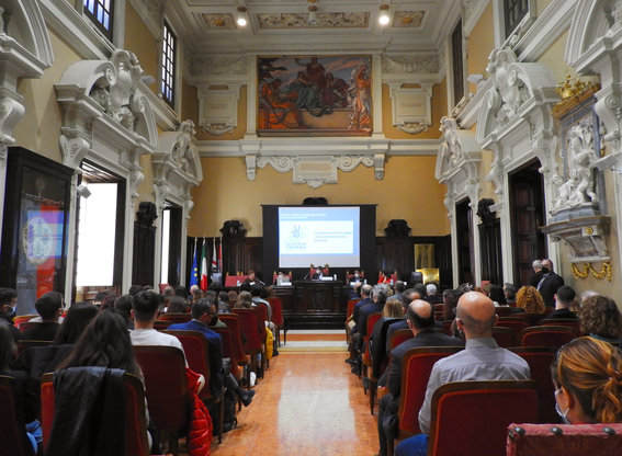 Un'immagine del convegno di questa mattina