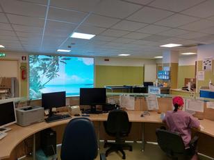 Cagliari. Un'immagine del Centro trapianti di midollo osseo, la struttura &egrave; accreditata Jacie