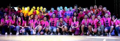 Cagliari. I pool di volontari che ha permesso lo svolgimento dei giochi ospitati dal Cus Cagliari nel 2019